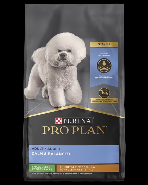 Pro Plan Adult Calm & Balanced Chicken & Rice Small Breed Food